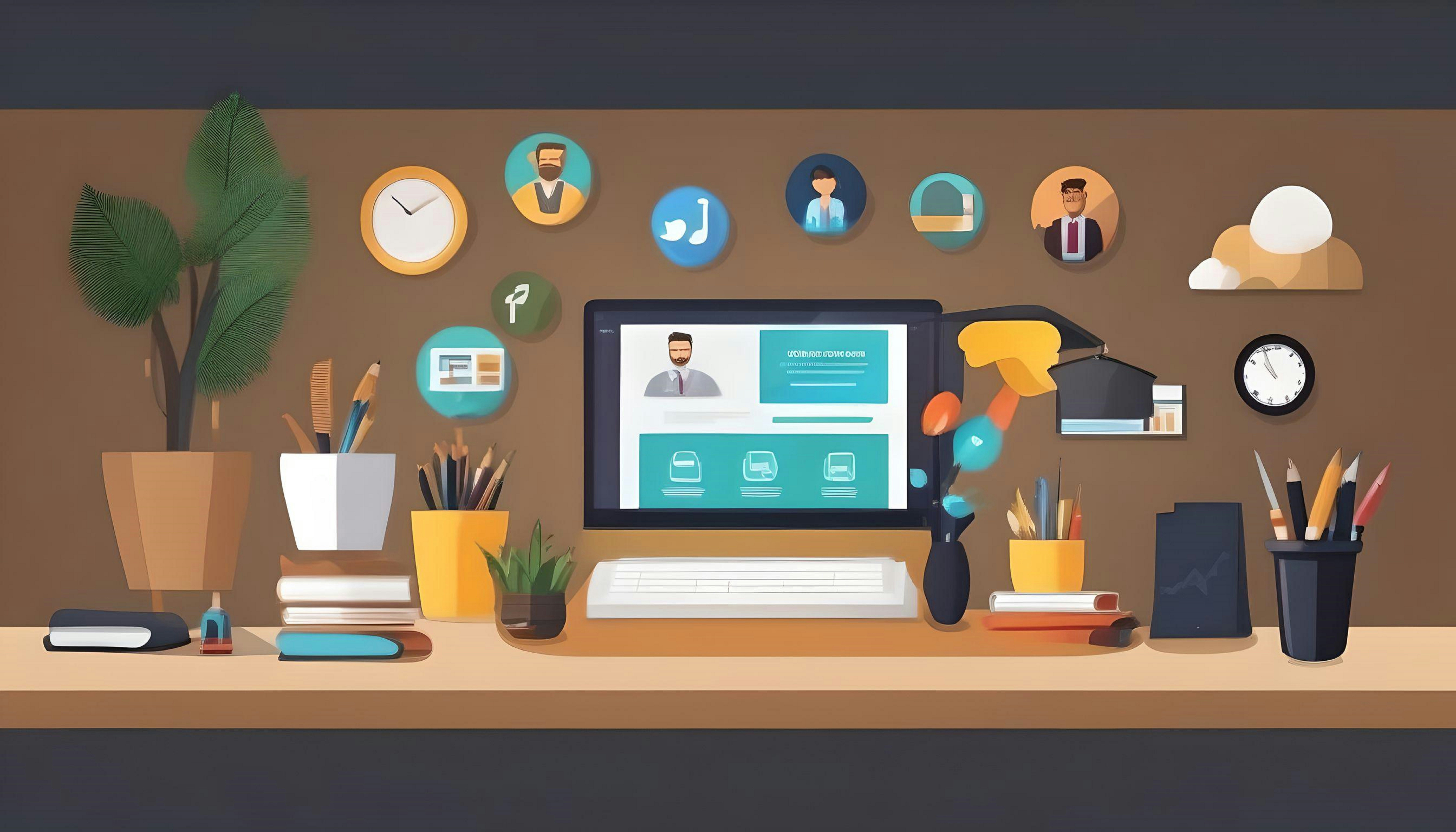 One-on-one technology training session